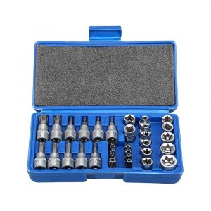 Socket Wrench Set 34-pcs Torx Star Bit Socket-foxwoll