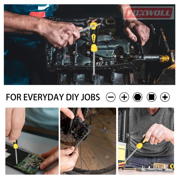 New Arrival Magnetic Screwdriver Set 51 PCS with Case- foxwoll