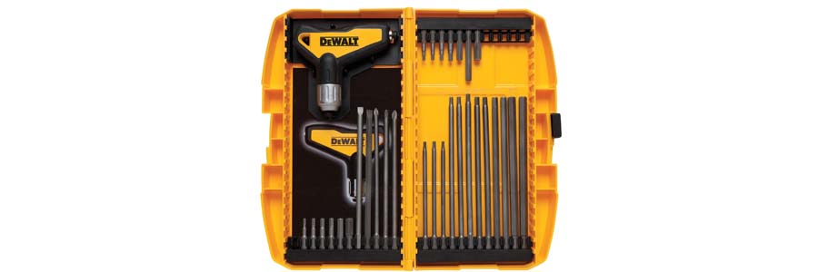 DeWalt 31-Piece Hex Key Wrench, Ratcheting, And T-Handle Set - foxwoll