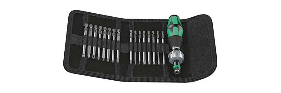Wera 17-Piece Kraftform Bitholding Screwdriver Set - foxwoll