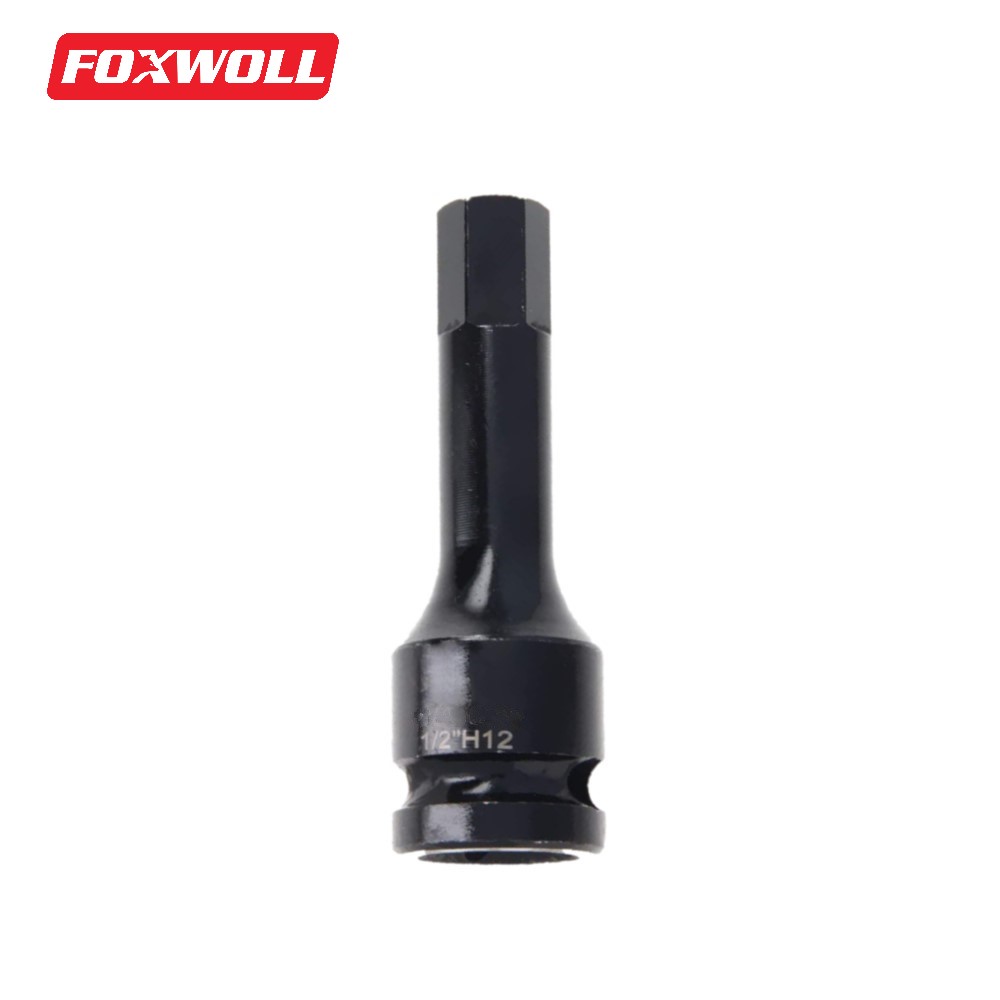 Hex Impact Socket 1/2Inch Drive Allen Bit Socket FOXWOLL