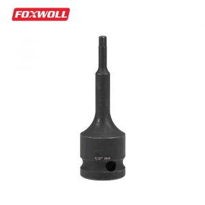 Allen Bit Socket 4mm Hex Impact Socket 1/2 inch Drive-foxwoll