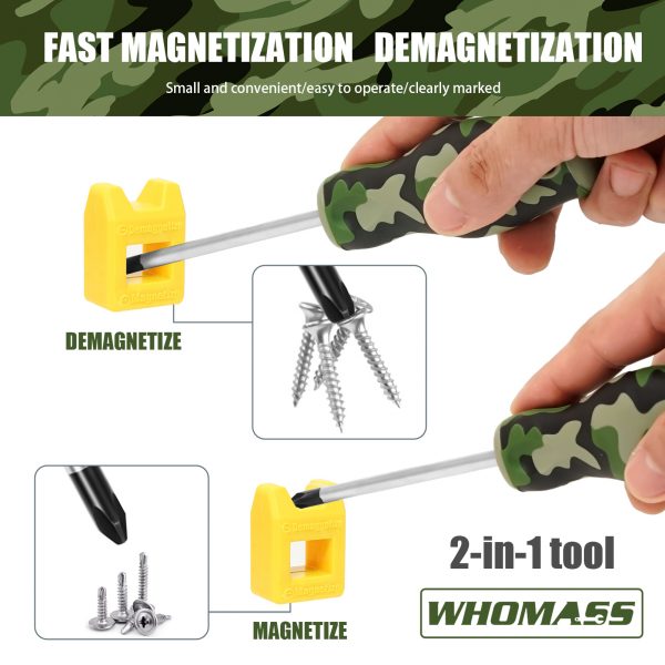 Magnetic Screwdriver Set 11 PCS with Bag-foxwoll