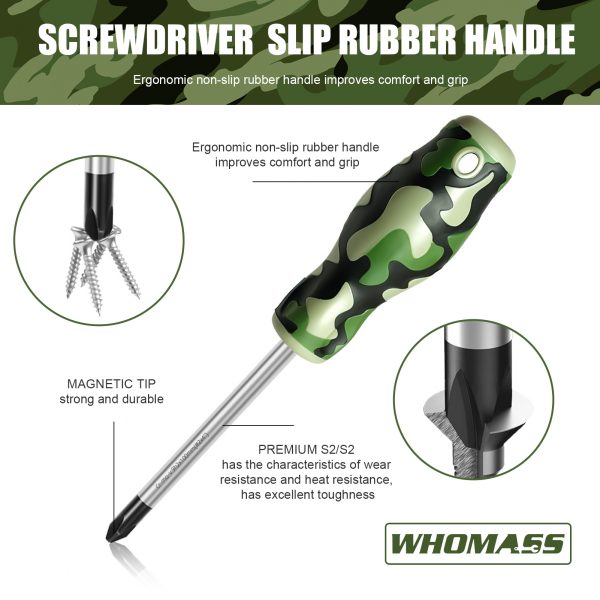 Magnetic Screwdriver Set 11 PCS with Bag-foxwoll