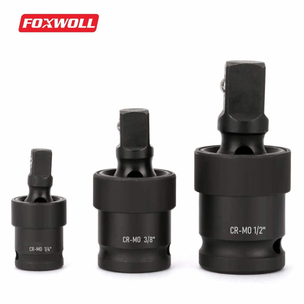 Impact Socket Universal Joint Set 1Inch Drive FOXWOLL