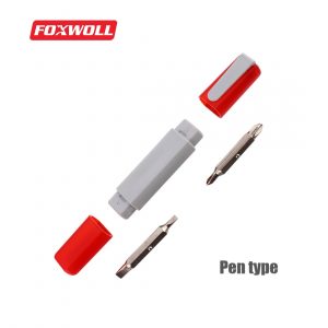 Promotional Screwdriver Pen Type Custom Screwdriver-foxwoll