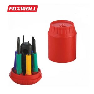 Promotional Screwdriver Set 7pcs Screwdriver bits-foxwoll