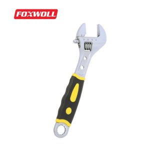 Multi-function Adjustable Wrench with Soft Handle-foxwoll