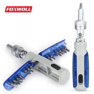 Ratchet Screwdriver Set 14 in 1 Multi Bits combination tool set-foxwoll