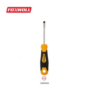 Flat Head Screwdriver 5.0 x75mm Wholesale Screwdriver-foxwoll