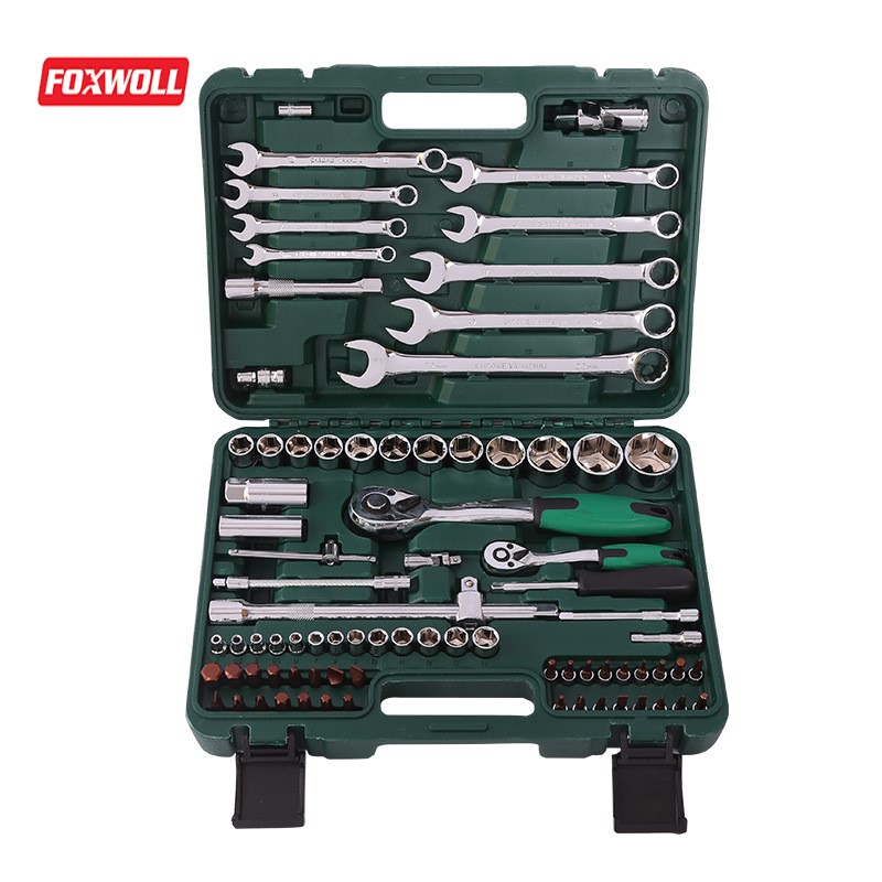 Socket wrench combination tool set 82 pieces Manufacturers FOXWOLL