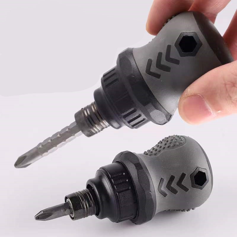 Ratchet telescopic screwdriver set multi-functional portable-foxwoll