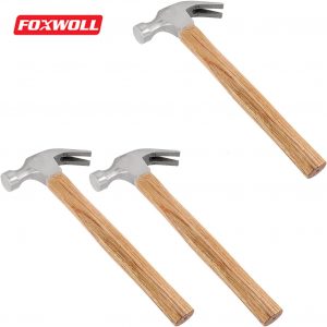 16 OZ Claw Hammer Long Wood Handle-foxwoll