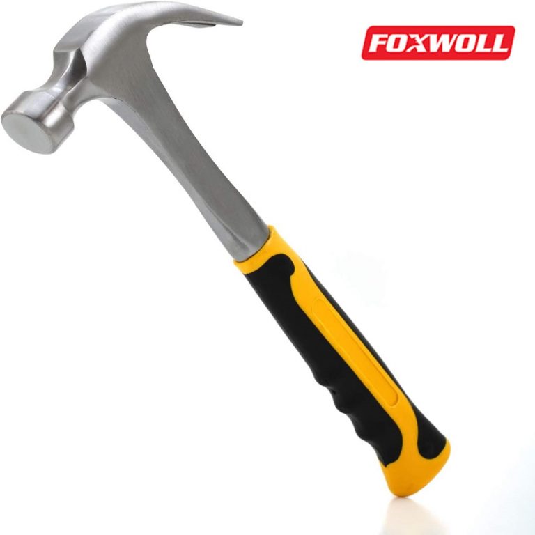 16 OZ Claw Hammer Mirror Polished Bright Hammers FOXWOLL