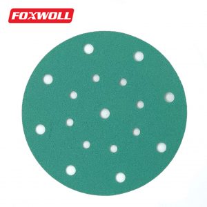 17-Hole Sanding Discs Hook and Loop Sandpaper-foxwoll