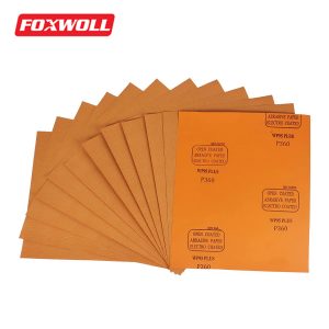 Best Sandpaper For Wood Aluminum oxide sandpaper-foxwoll