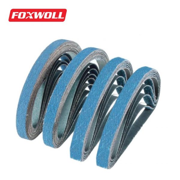 Belt Sander Paper Sanding Belts for Metal FOXWOLL