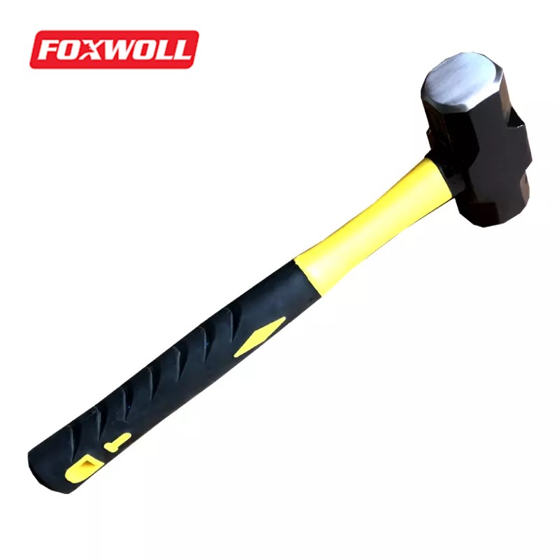 Carbon Steel Sledge Hammer with Fiber Handle FOXWOLL