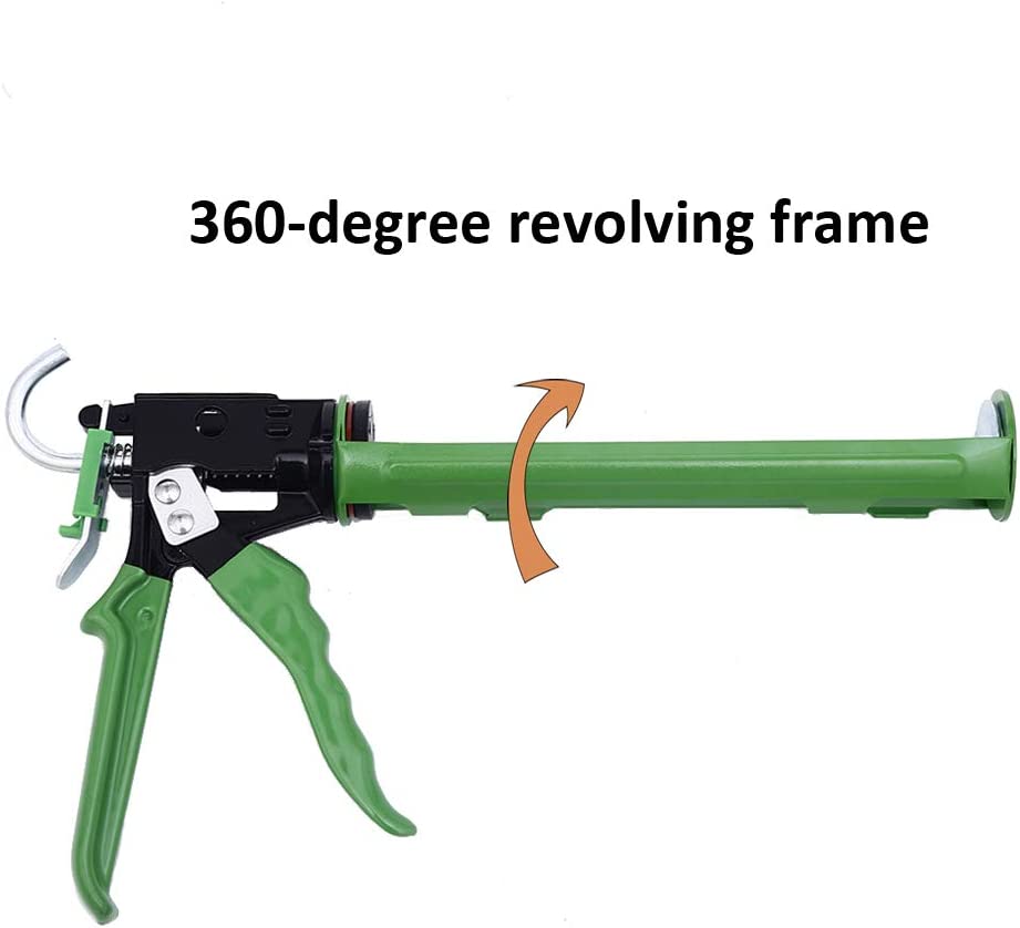 Caulking Gun Effortless Silicone Sealant Caulk Gun FOXWOLL