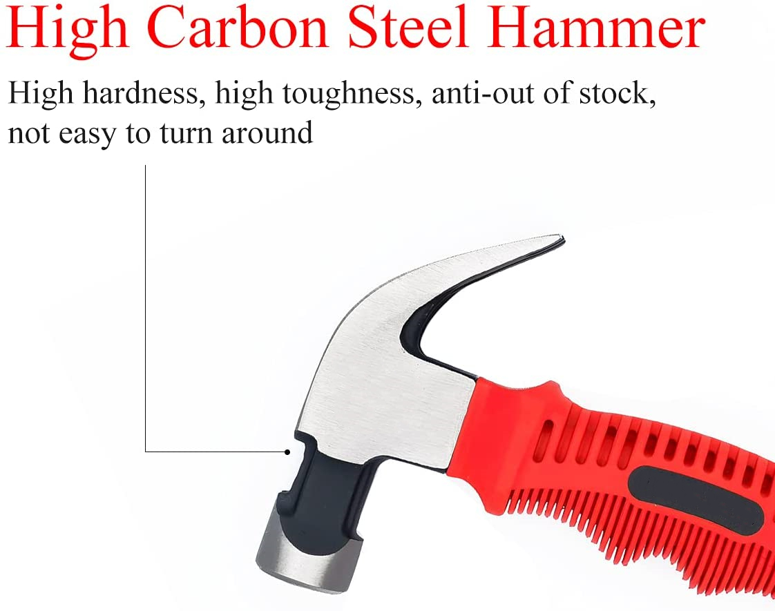 Claw Hammer Highcarbon Steel Stubby Hammers FOXWOLL