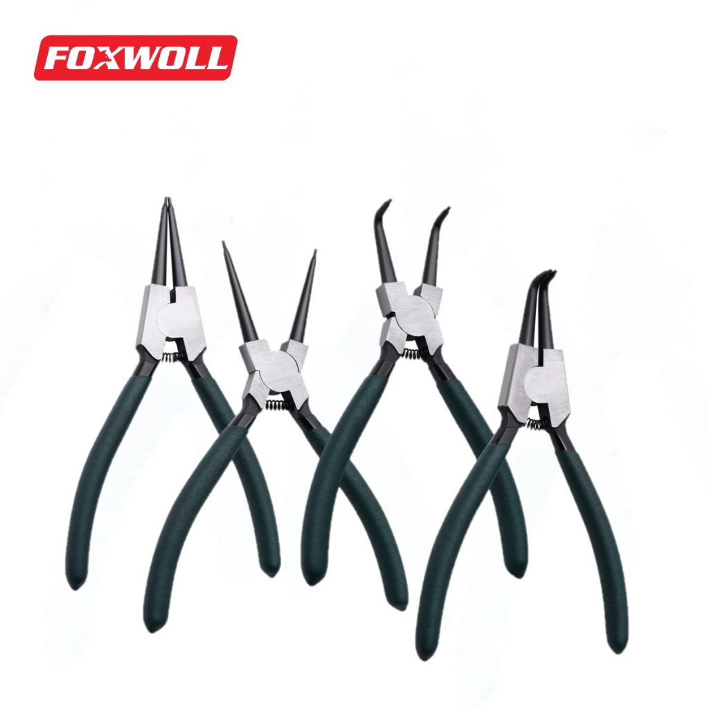 Snap Ring Pliers Set 7 Inch Internal External Circlip Pliers FOXWOLL