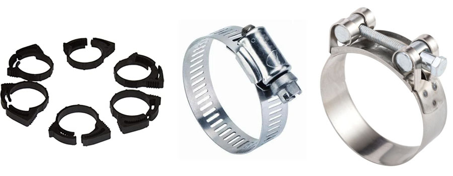 What are the different types of hose clamps - foxwoll