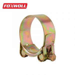 Adjustable T bolt hose clamp Stainless Steel-FOXWOLL-1