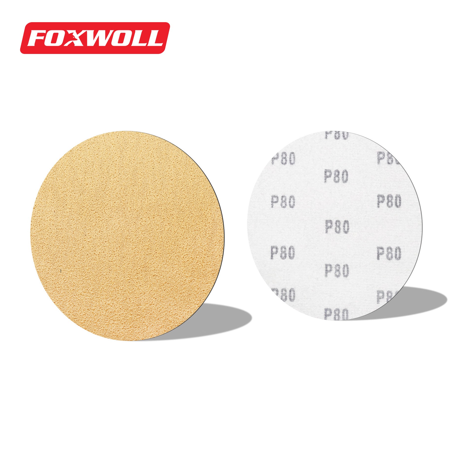 Sanding Discs Hook and Loop Sandpaper FOXWOLL