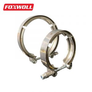 adjustable T bolt hose clamp for hydraulic silicone hose-FOXWOLL-1
