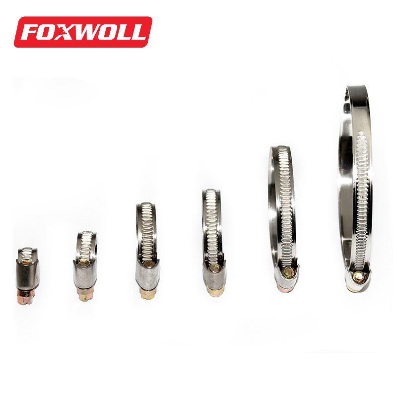 9mm worm clamps adjustable worm drive clamps FOXWOLL