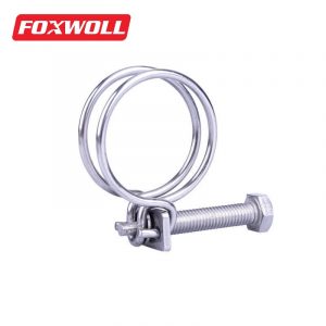 Adjustable Wire Hose Clamp 2mm Wire Diameter-FOXWOLL-1 (2)