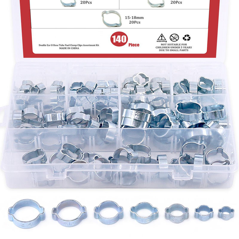 Ear Clamp SS304 Material Two Ears Hose Clamp FOXWOLL