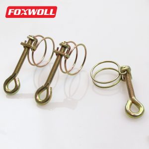 Metal Wire Hose Clamp double wire hose clamp-FOXWOLL-(4)