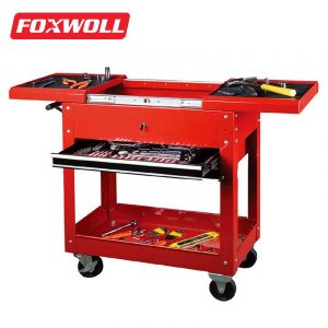 Mobile Tool Cart With Drawers Heavy Duty-FOXWOLL-1