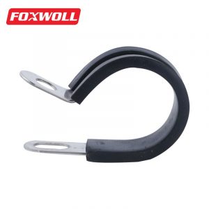 R type tube hose clamp 304 stainless steel-FOXWOLL-1 (2)