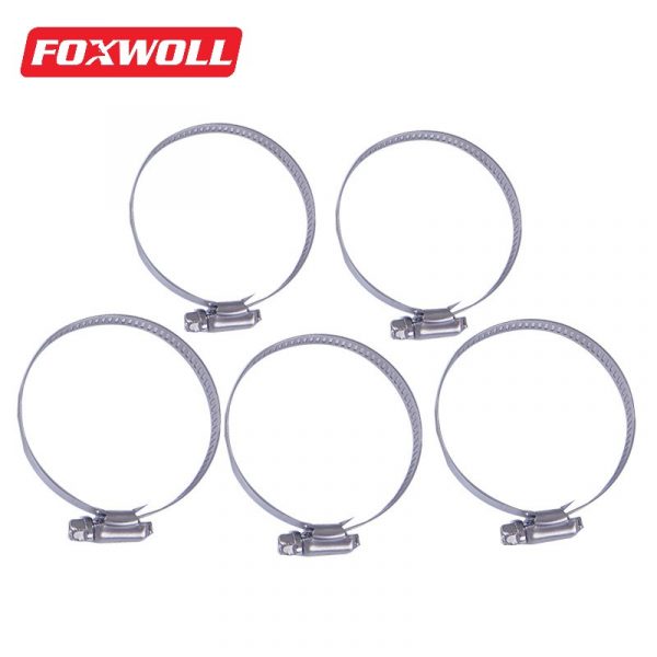 Worm Gear Hose Clamp Stainless Steel American Type-FOXWOLL-1 (3)