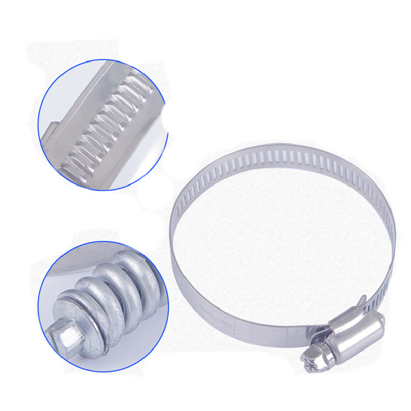 Worm Gear Hose Clamp Stainless Steel American Type FOXWOLL