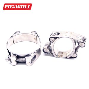 heavy duty hose clamps t bolt-FOXWOLL-1