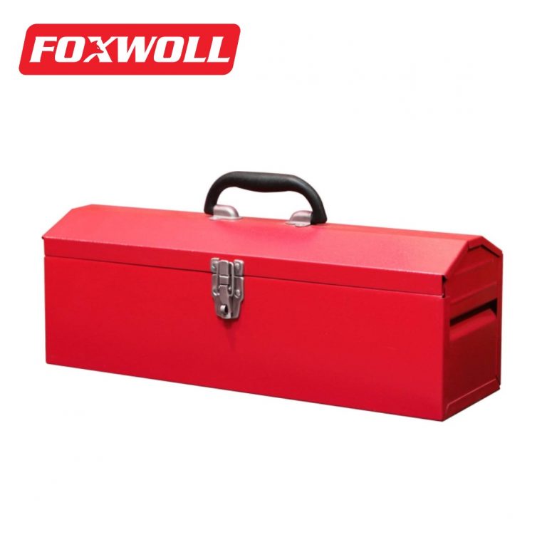 metal tool box portable Steel Tool Box FOXWOLL