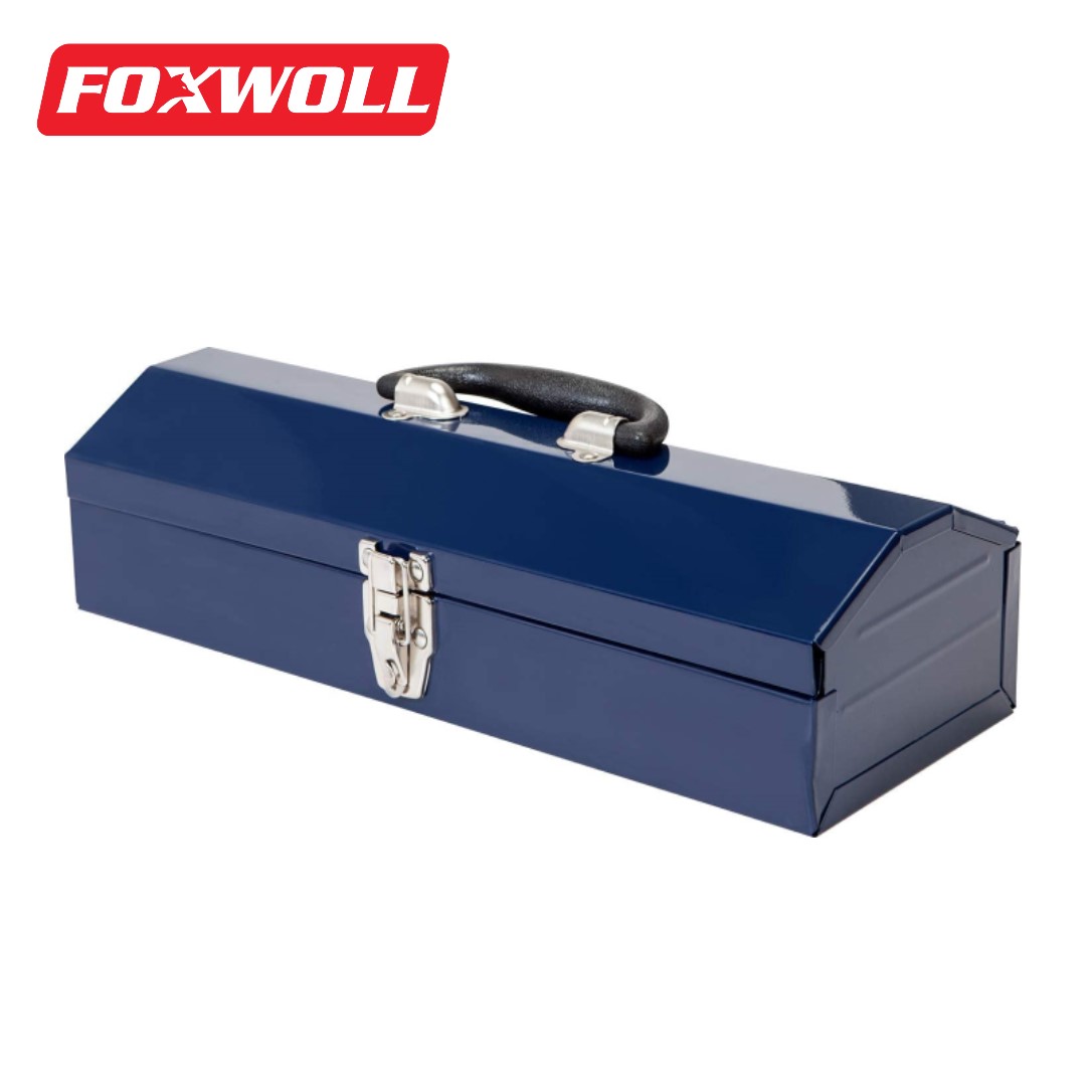 metal tool storage box Hip Roof Style Portable - FOXWOLL