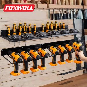 storage hooks power tool organizer tool rack-FOXWOLL-1