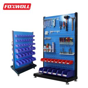tool storage rack pegboard organizer-FOXWOLL-1
