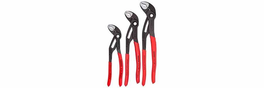 KNIPEX 3-Piece Cobra Pliers Set-FOXWOLL