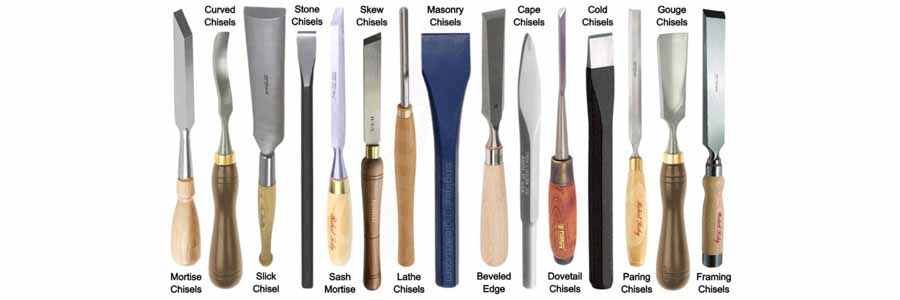 A Guide to Chisel Types and How to Use Them