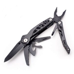 11 In 1 Multifunction pliers Black Multi-tool-foxwoll