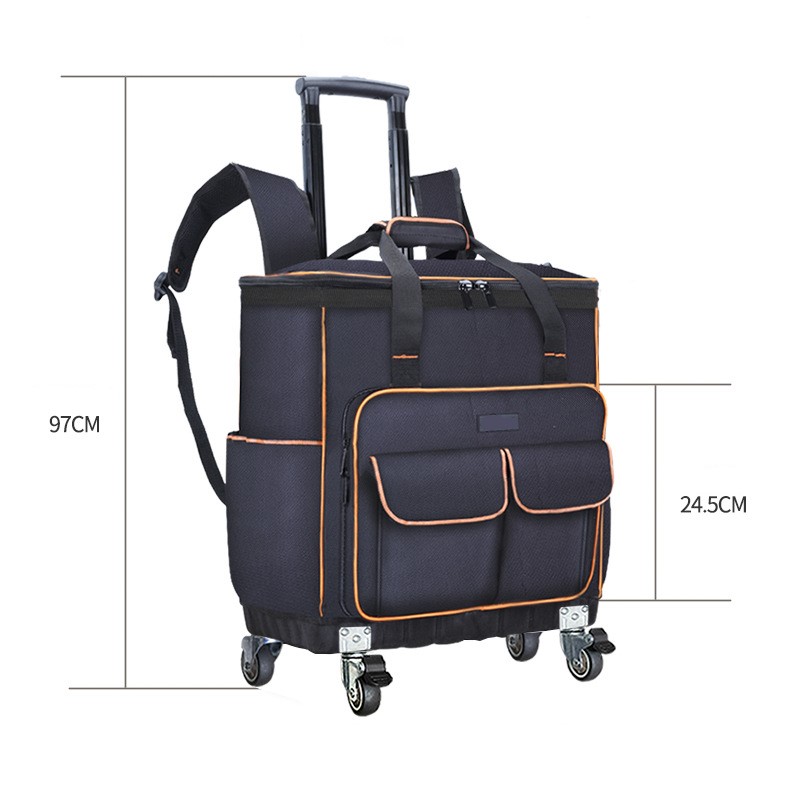 Tool Bags Wheels Tool Bags Backpack With Wheels FOXWOLL