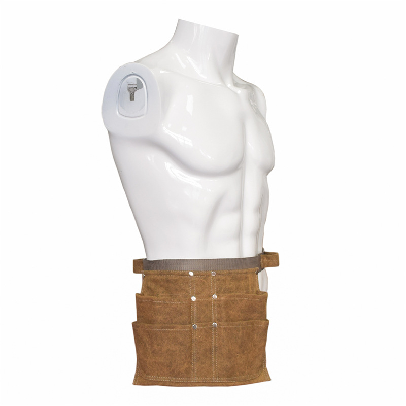 Waist Tool Pouch with Hammer Loop Tool Belt Carpenter Apron FOXWOLL