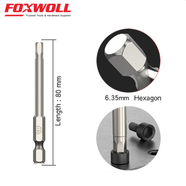 H4 Screwdriver Bit-foxwoll