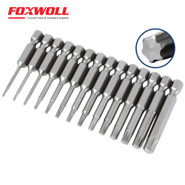 Hex Shank Screwdriver Bit-foxwoll