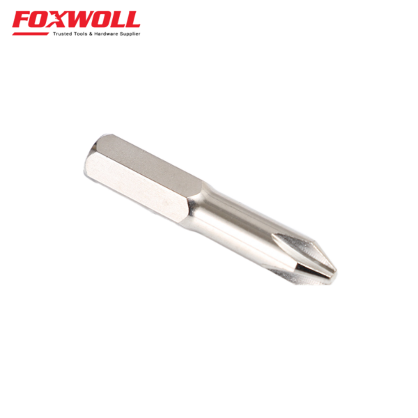 Screwdriver Bit with Hex Shank-foxwoll